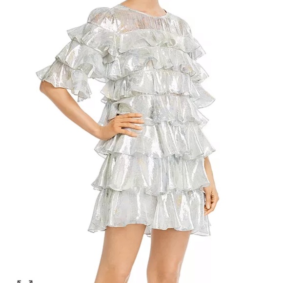 Rebecca Taylor Lily Ruffled Dress - Picture 1 of 4